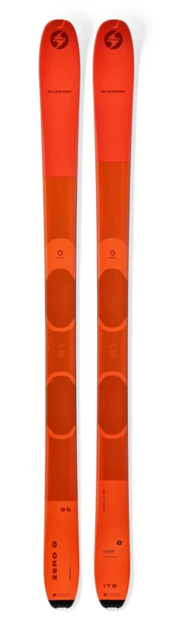 Blizzard Zero G 095 Flat + Skins 22-23