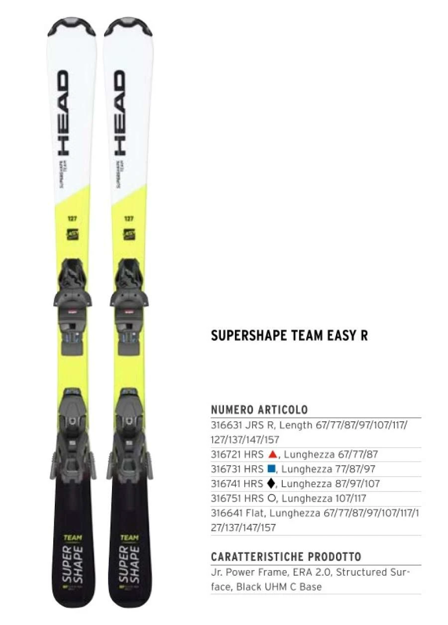 Head Sci Supershape Easy R Jrs + 7.5 Gw 22-23 1 Head Sci Supershape Easy R Jrs + 7.5 Gw 22-23